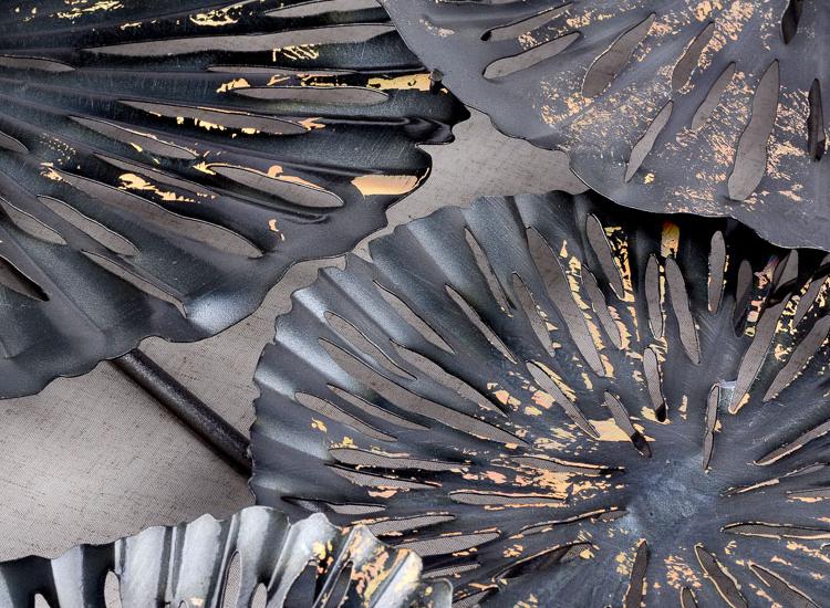 玄關(guān)裝飾畫 工業(yè)風(fēng)客廳沙發(fā)軟裝實物 立體手工鐵藝金屬酒店壁飾