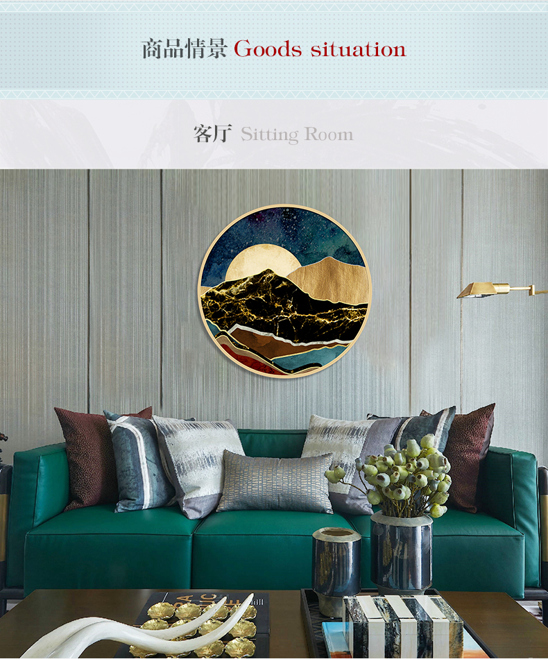 現(xiàn)代簡約客廳辦公室裝飾畫 書房玄關(guān)晶瓷畫 純手繪油畫 絲綢之路系列二