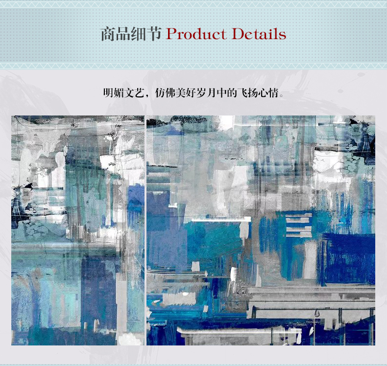 抽象晶瓷工藝畫 客廳裝飾畫 樣板房掛畫 玄關晶瓷畫 純手繪油畫 凌痕