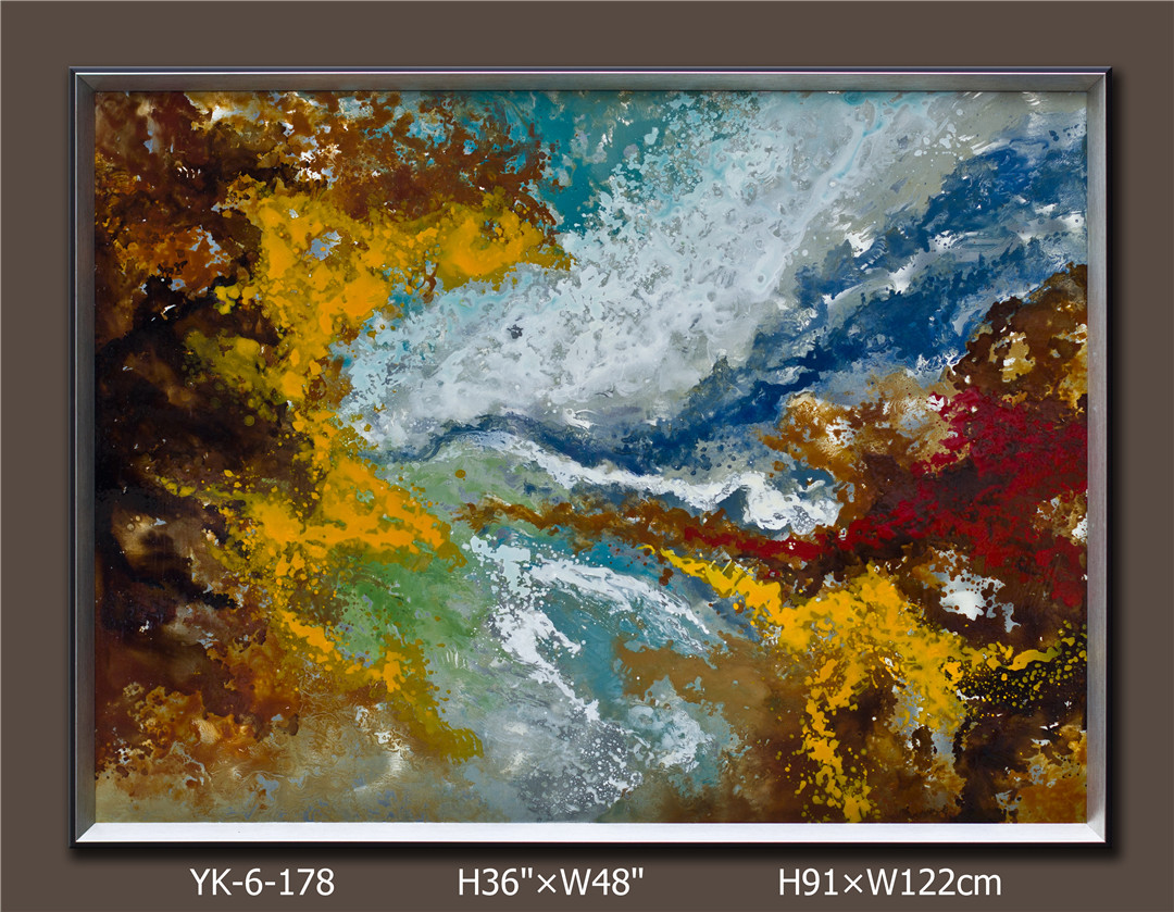 網(wǎng)紅咖啡廳火鍋服裝餐飲飯店鋪房間墻壁墻面裝飾復(fù)古工業(yè)風(fēng)鐵藝畫 花草樹木系列2