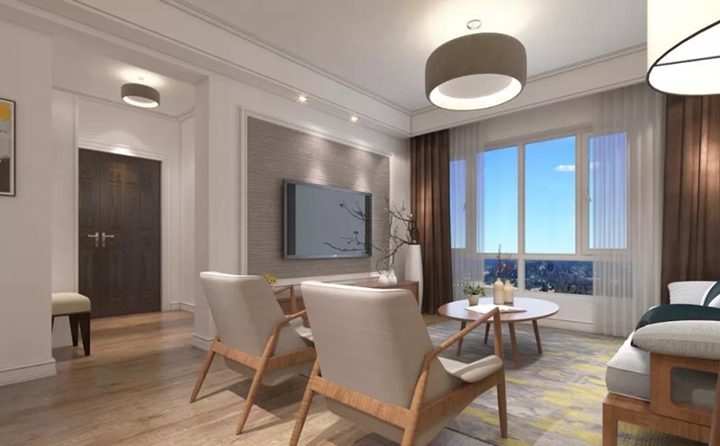 中南望京,輕奢風格