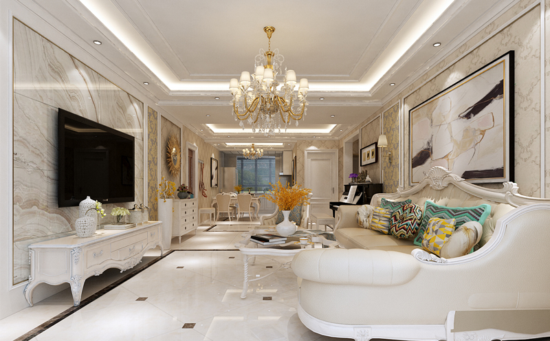 遼陽樓房裝修設(shè)計(jì) 簡(jiǎn)歐風(fēng)格