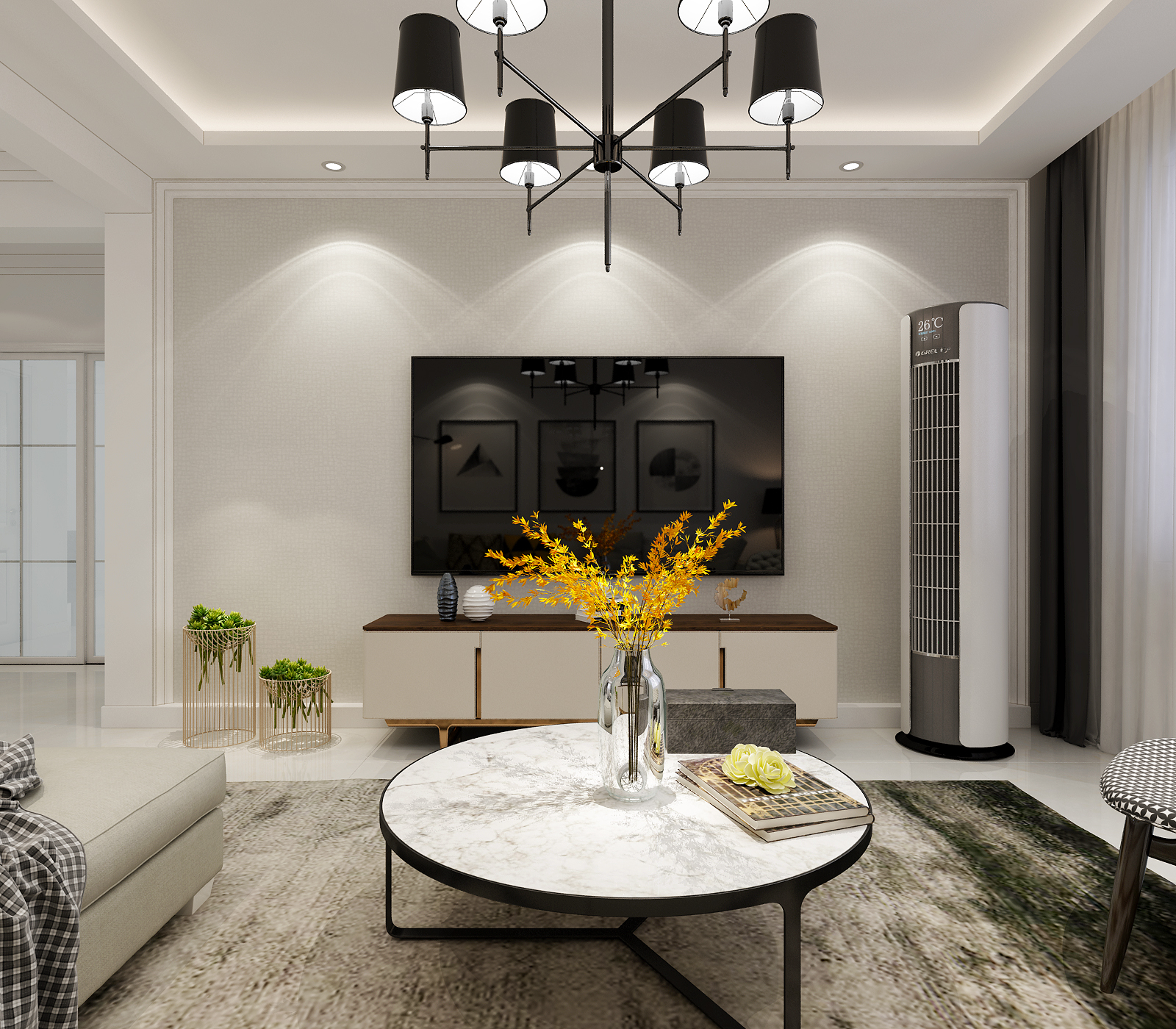 遼陽(yáng)裝修公司第一城案例裝修效果賞析