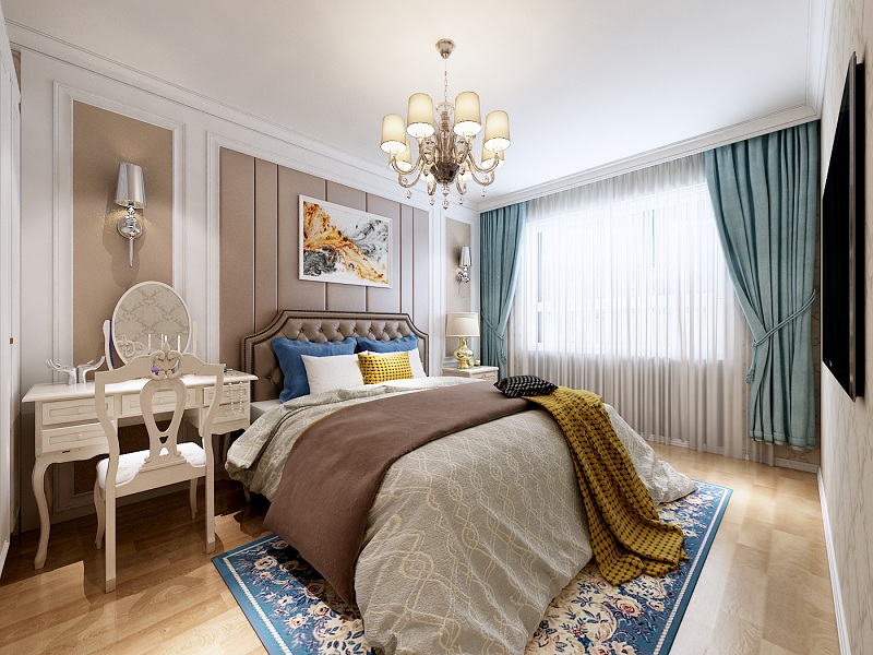 遼陽簡(jiǎn)歐式裝修效果案例賞析