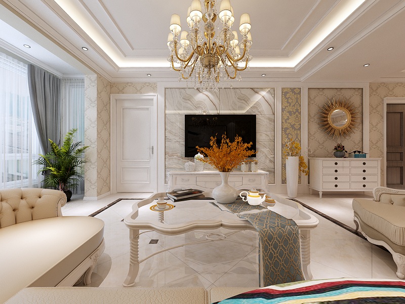 遼陽簡(jiǎn)歐式裝修效果案例賞析