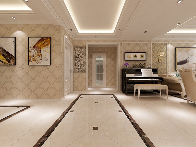 遼陽簡(jiǎn)歐式裝修效果案例賞析