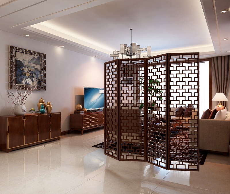 遼陽中式現(xiàn)代風(fēng)裝修效果