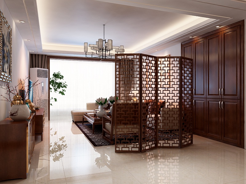 遼陽中式現(xiàn)代風(fēng)裝修效果
